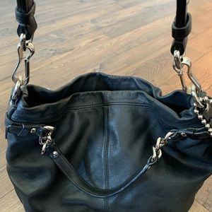 Coach leather tote